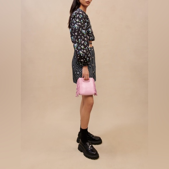 Maje Printed jacquard skirt - Picture 5 of 7